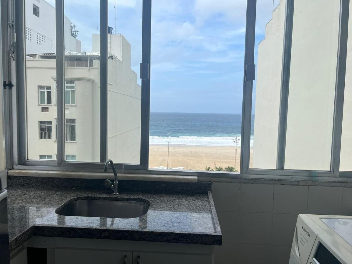 里约热内卢Deslumbrante Vista Mar Na Praia De Copacabana公寓 外观 照片